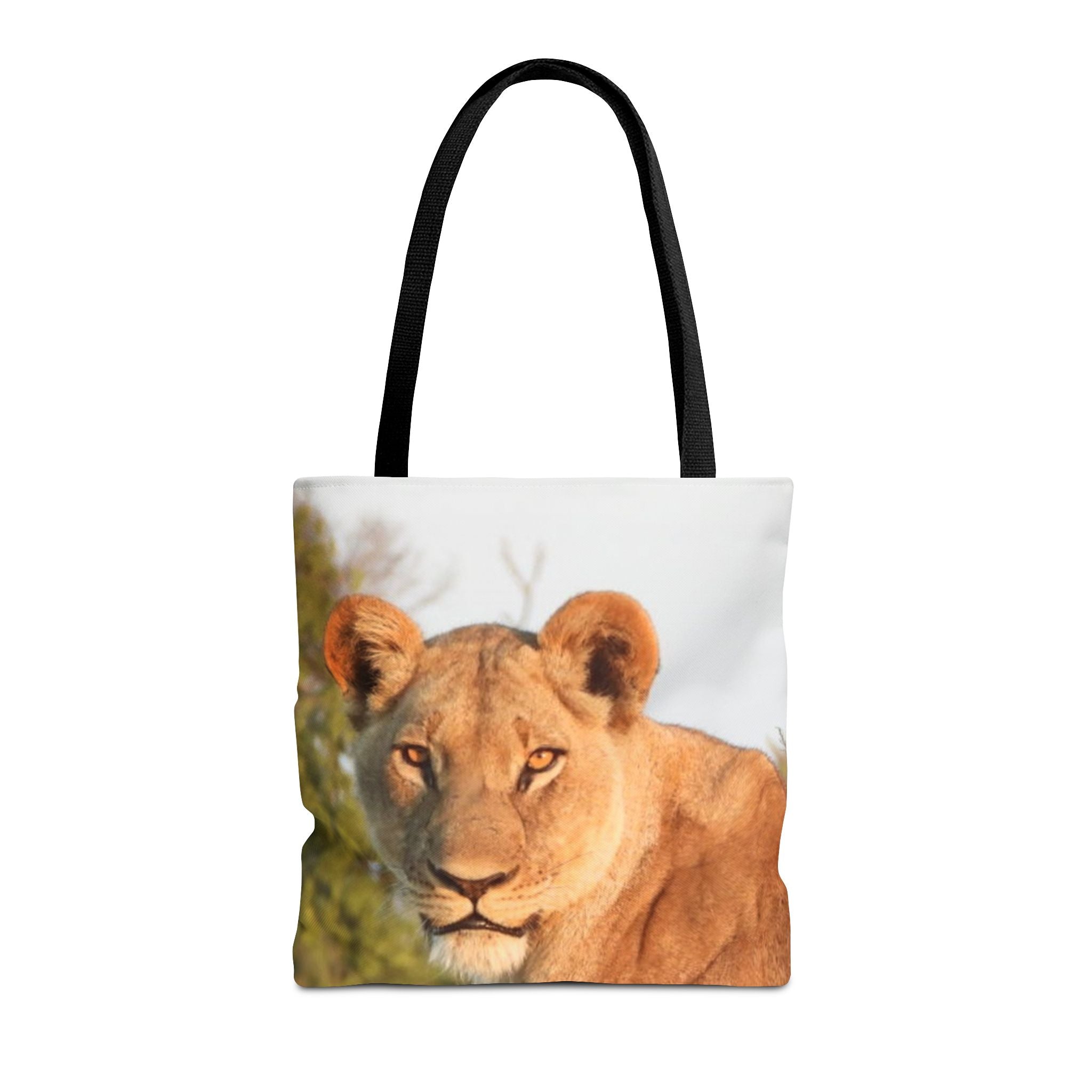 Tote Bag, Beautiful Lioness Print Bag, Perfect for Wildlife Adventurers