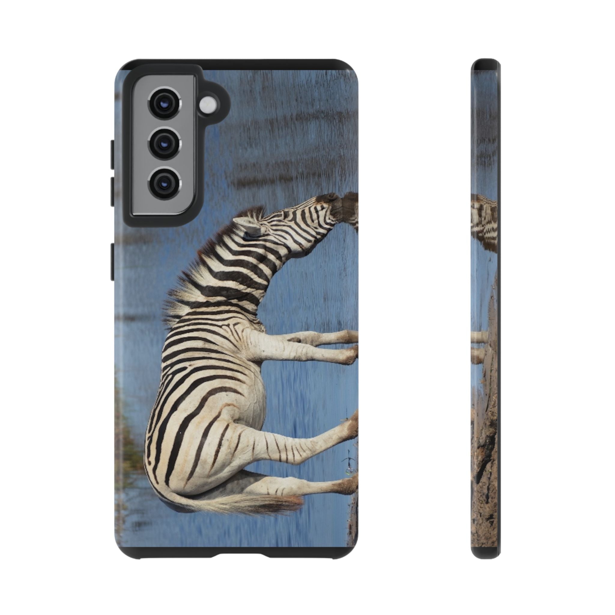 Phone Case, Stylish Zebra Phone Case, Unique Gift for Animal Lovers