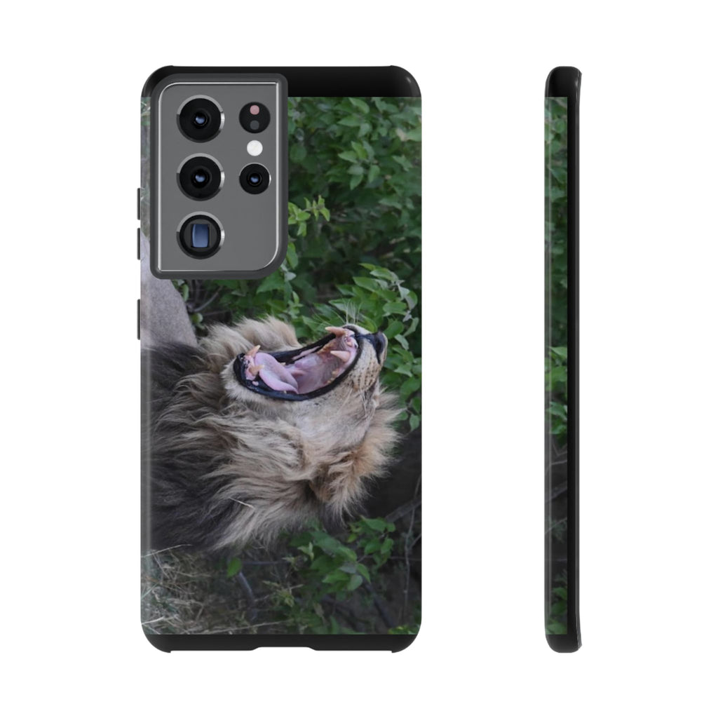 Phone Case, Animal Lover Gift, Roaring Lion Phone Case