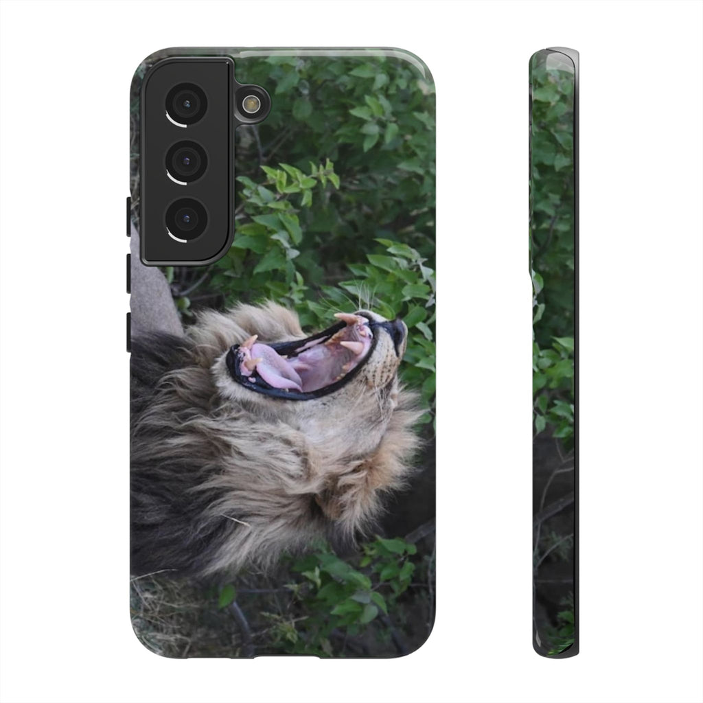 Phone Case, Animal Lover Gift, Roaring Lion Phone Case