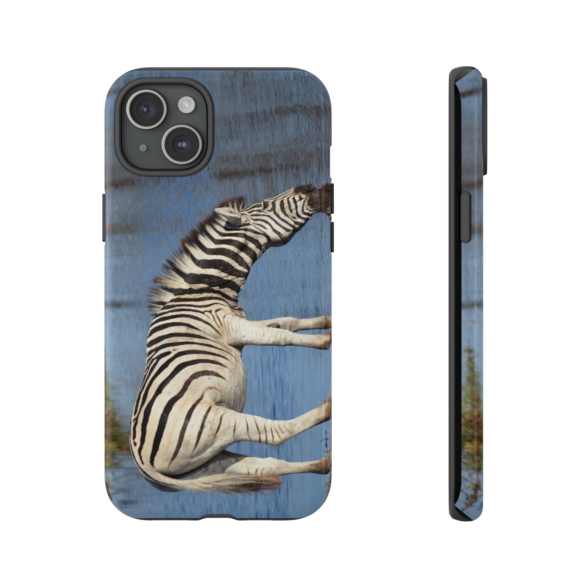 Phone Case, Stylish Zebra Phone Case, Unique Gift for Animal Lovers