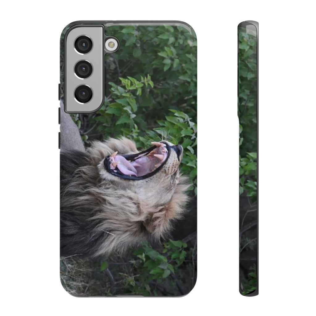 Phone Case, Animal Lover Gift, Roaring Lion Phone Case