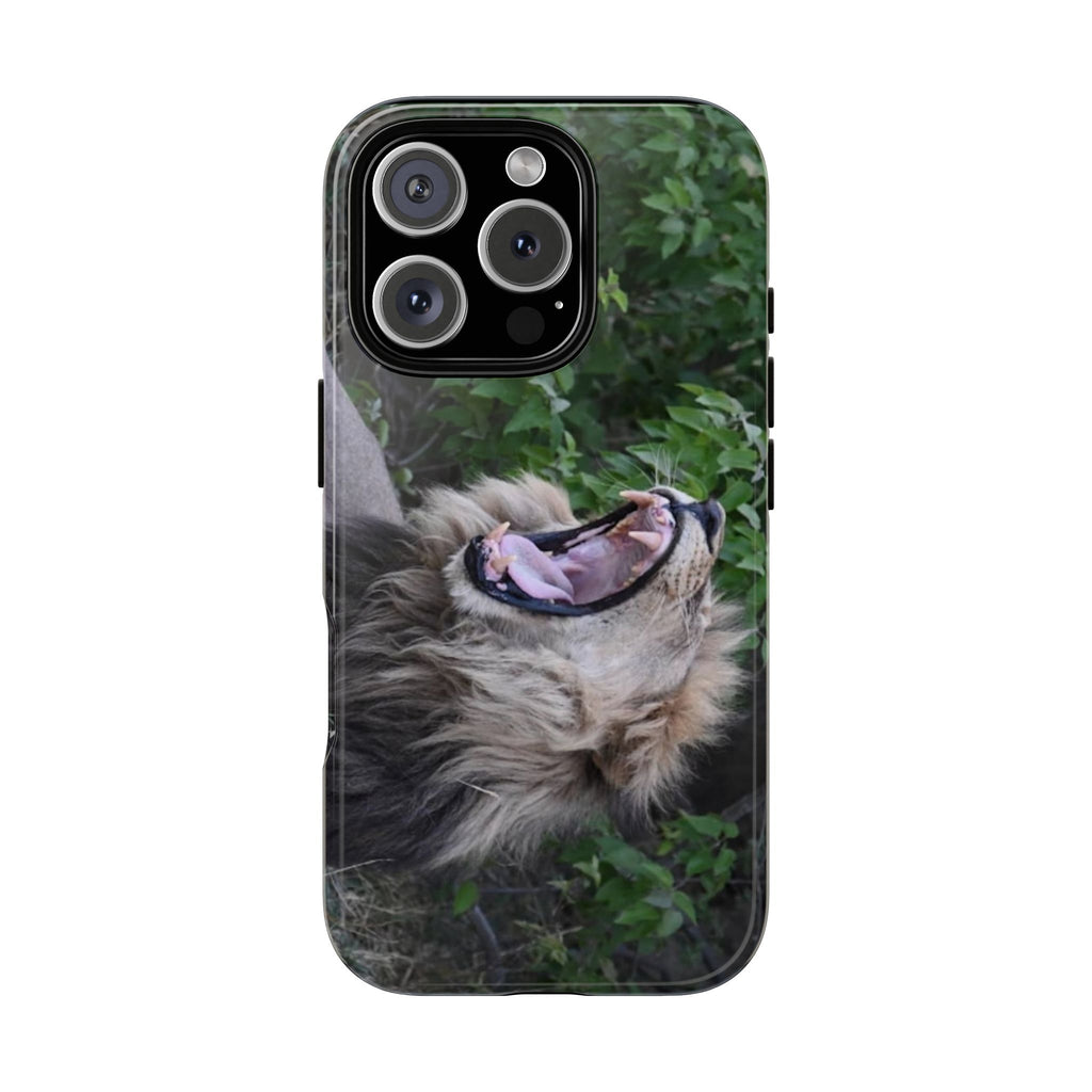 Phone Case, Animal Lover Gift, Roaring Lion Phone Case
