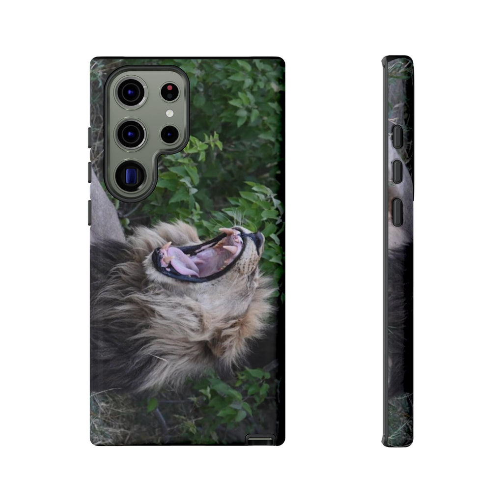 Phone Case, Animal Lover Gift, Roaring Lion Phone Case
