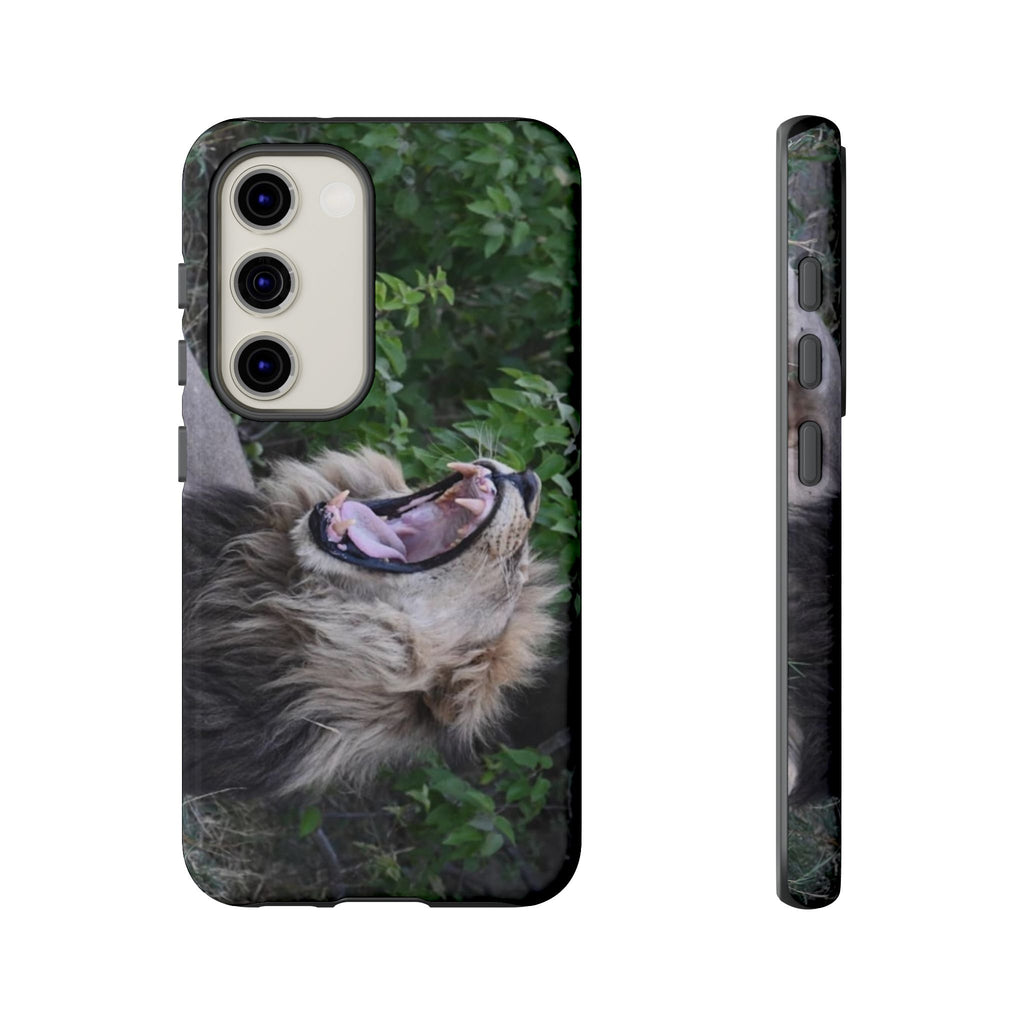 Phone Case, Animal Lover Gift, Roaring Lion Phone Case