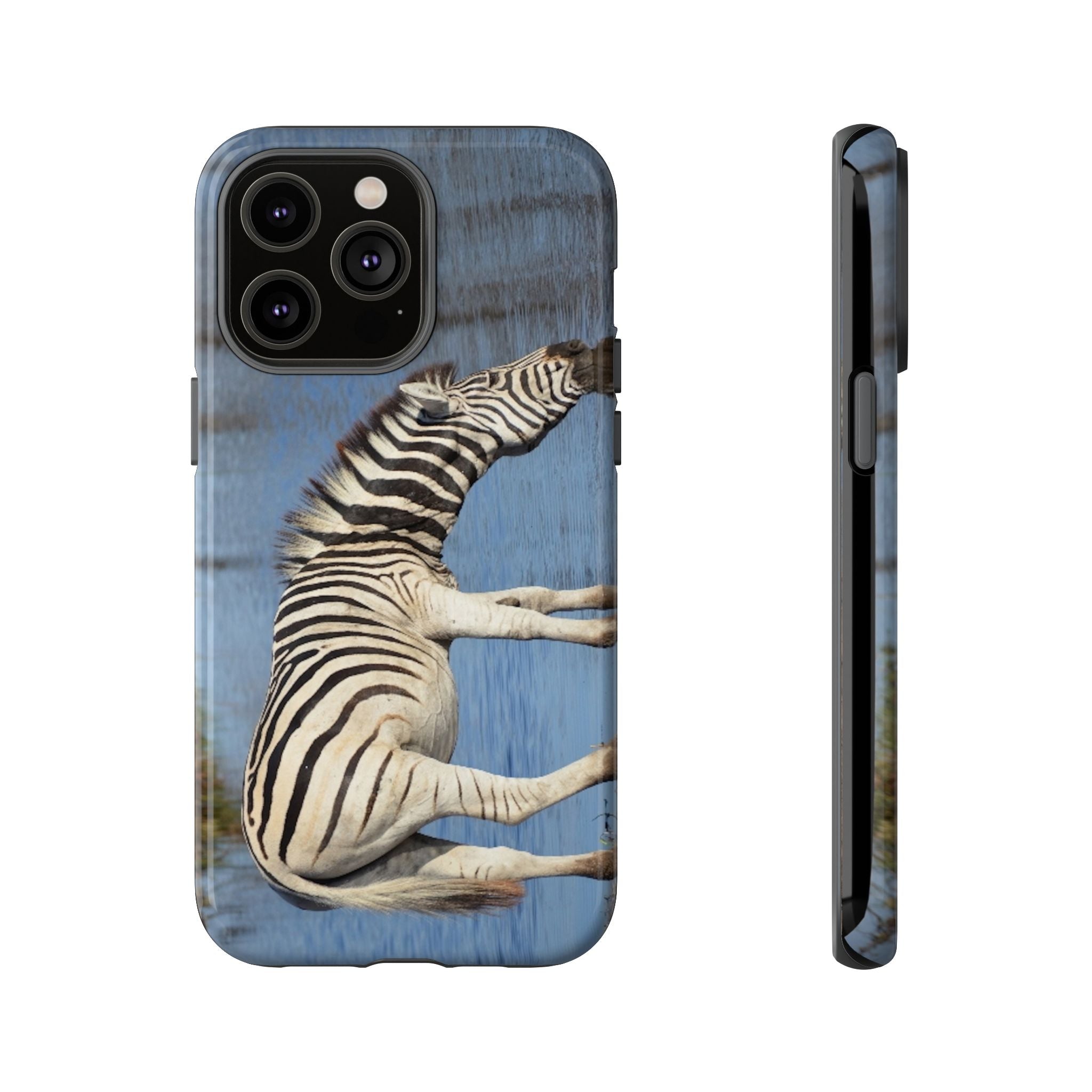 Phone Case, Stylish Zebra Phone Case, Unique Gift for Animal Lovers