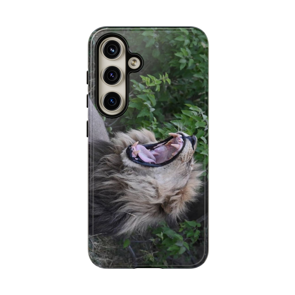 Phone Case, Animal Lover Gift, Roaring Lion Phone Case
