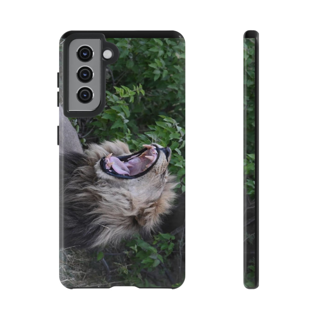 Phone Case, Animal Lover Gift, Roaring Lion Phone Case