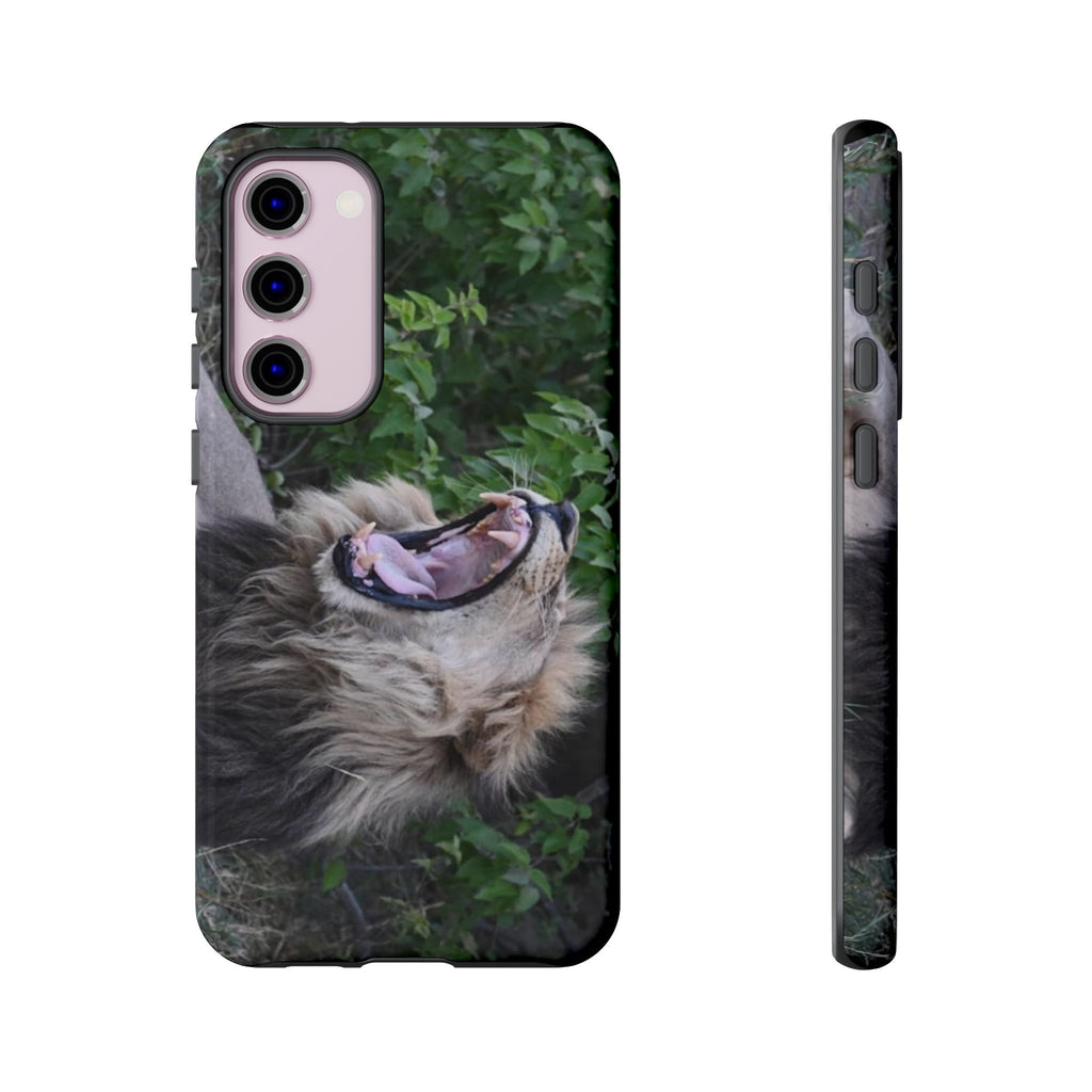 Phone Case, Animal Lover Gift, Roaring Lion Phone Case