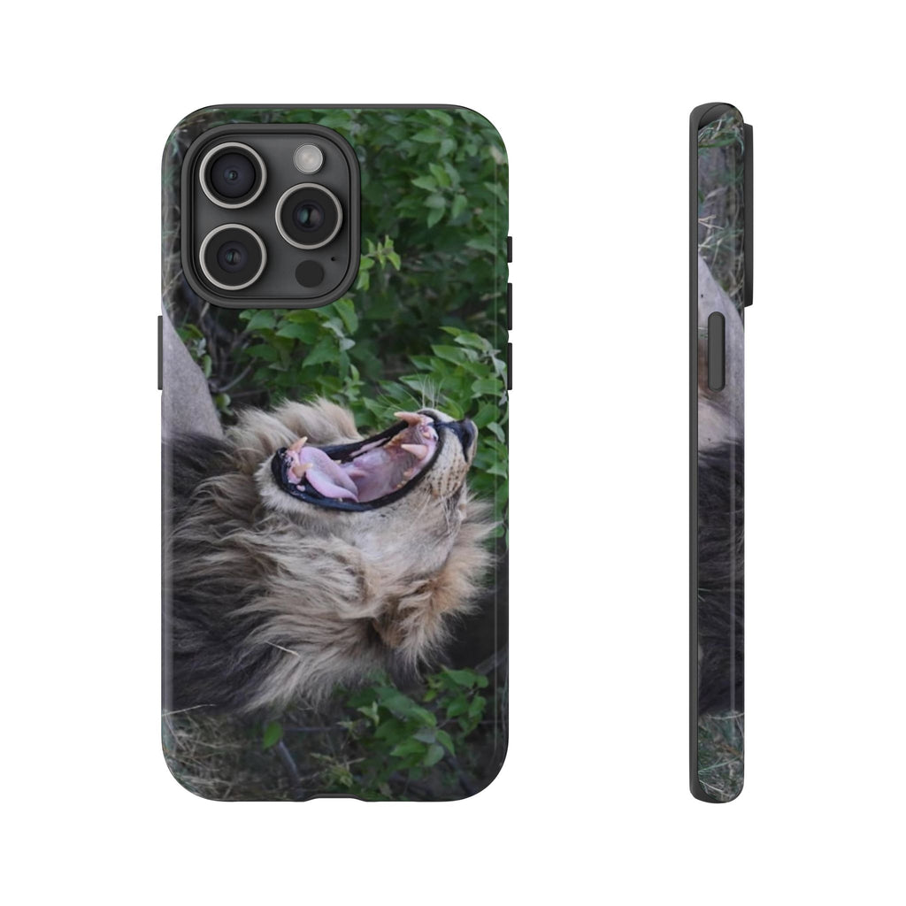 Phone Case, Animal Lover Gift, Roaring Lion Phone Case