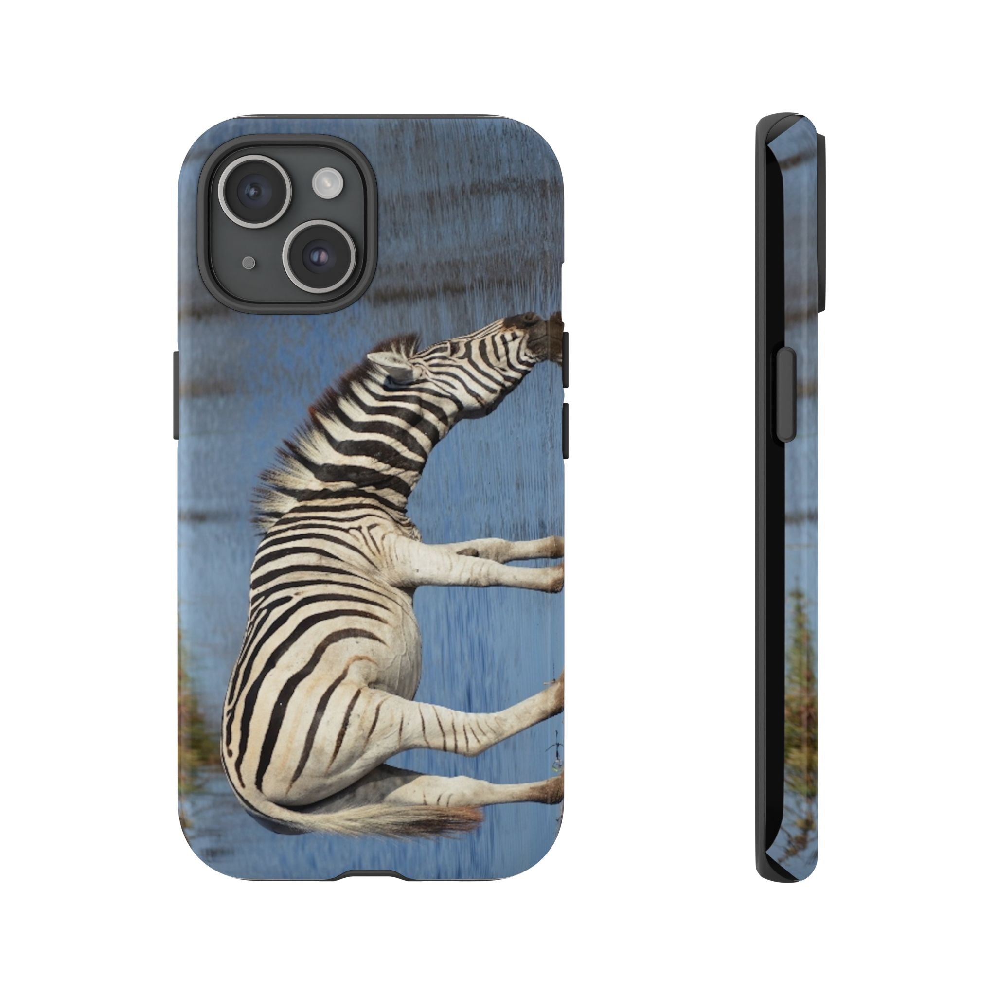 Phone Case, Stylish Zebra Phone Case, Unique Gift for Animal Lovers