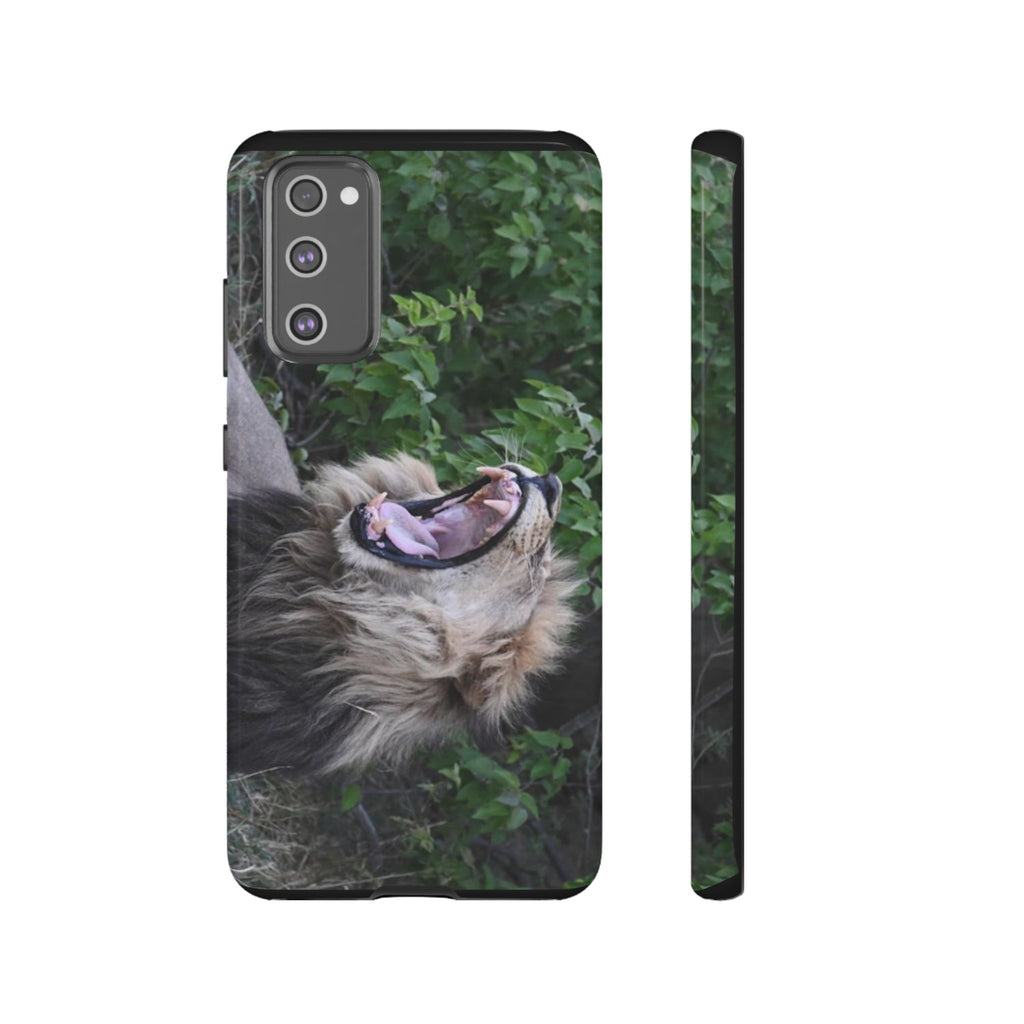 Phone Case, Animal Lover Gift, Roaring Lion Phone Case