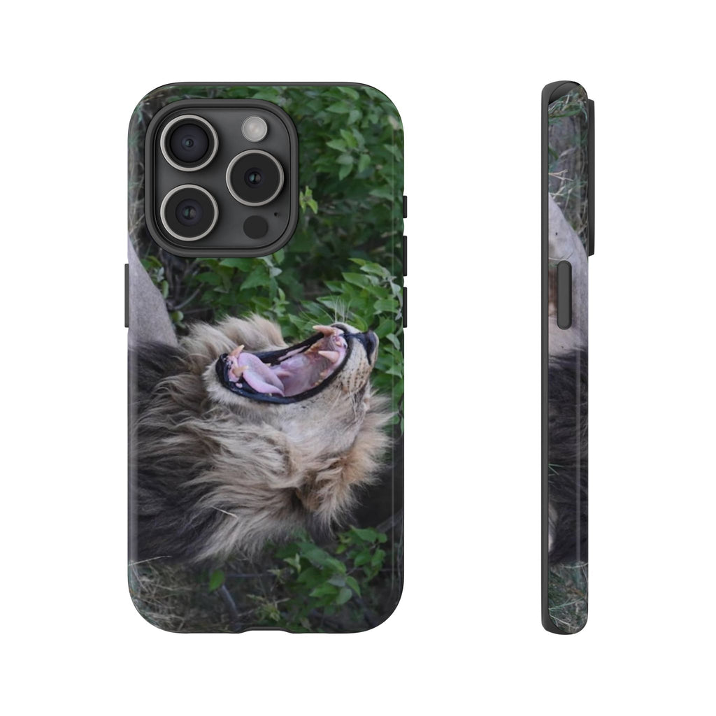 Phone Case, Animal Lover Gift, Roaring Lion Phone Case