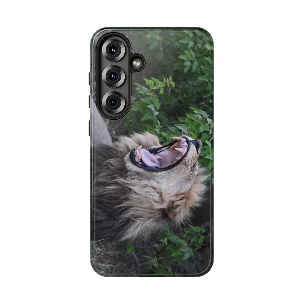 Phone Case, Animal Lover Gift, Roaring Lion Phone Case