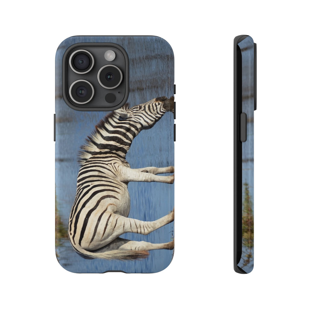 Phone Case, Stylish Zebra Phone Case, Unique Gift for Animal Lovers
