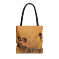 Tote Bag, Captivating Wild Dog Print Bag, Great Gift for Nature Lovers