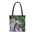 Tote Bag, Majestic Lion Print Bag, Unique Wild Animal Lover Gift