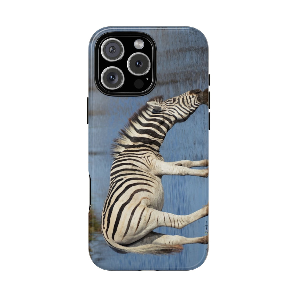 Phone Case, Stylish Zebra Phone Case, Unique Gift for Animal Lovers