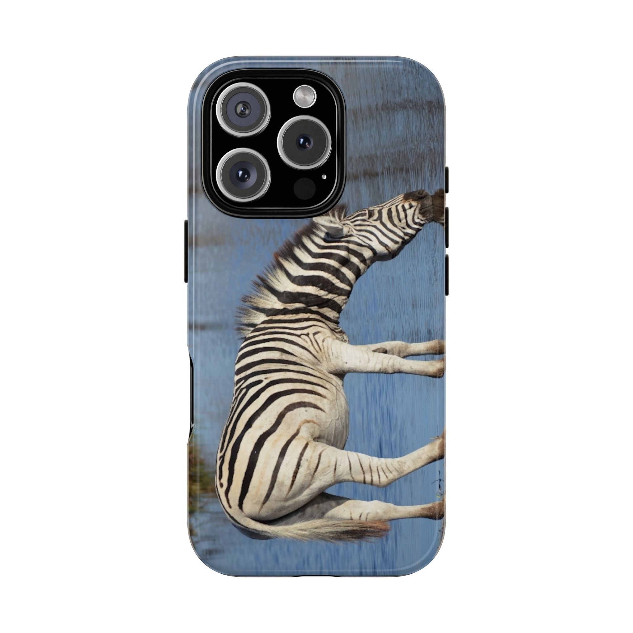 Phone Case, Stylish Zebra Phone Case, Unique Gift for Animal Lovers