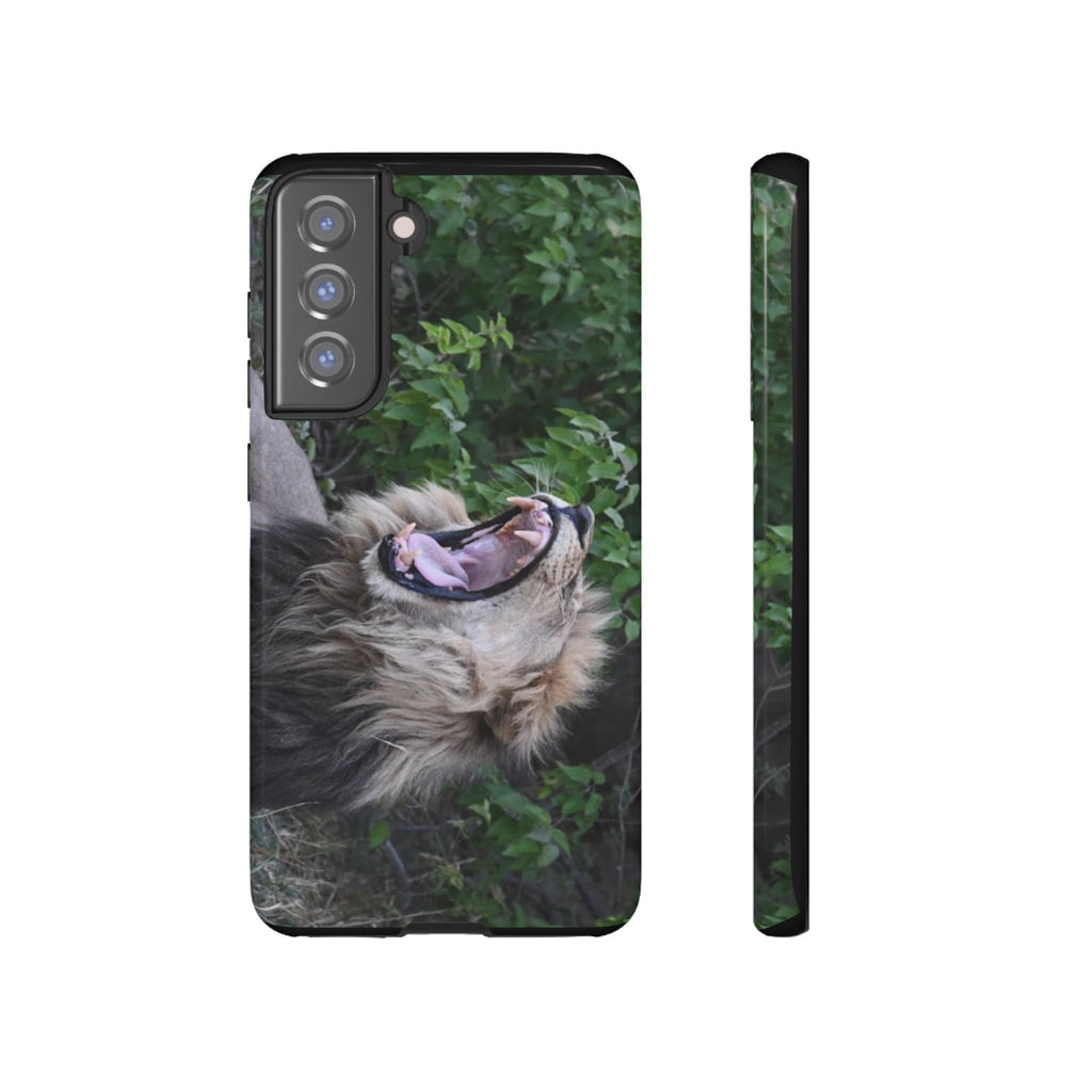 Phone Case, Animal Lover Gift, Roaring Lion Phone Case