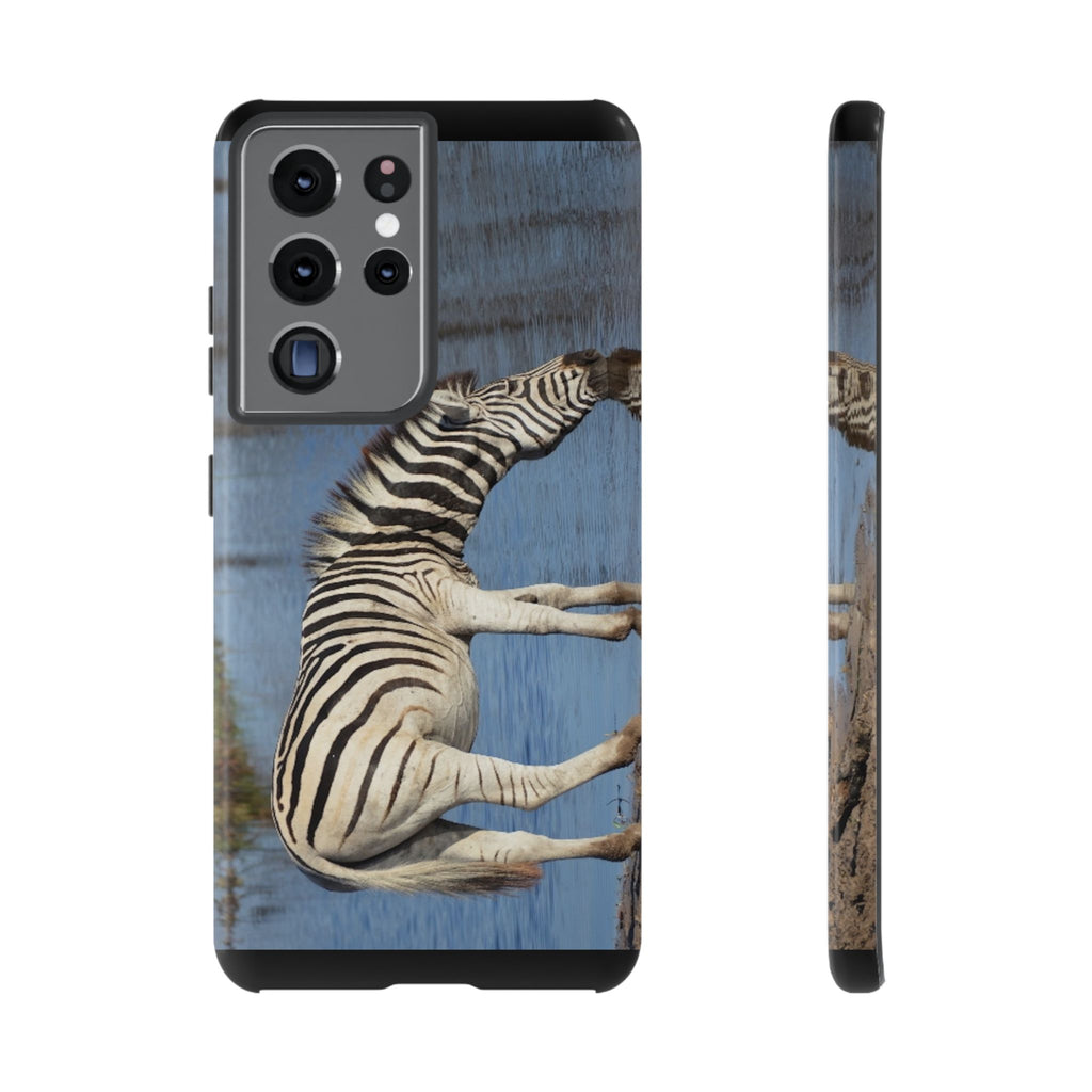 Phone Case, Stylish Zebra Phone Case, Unique Gift for Animal Lovers