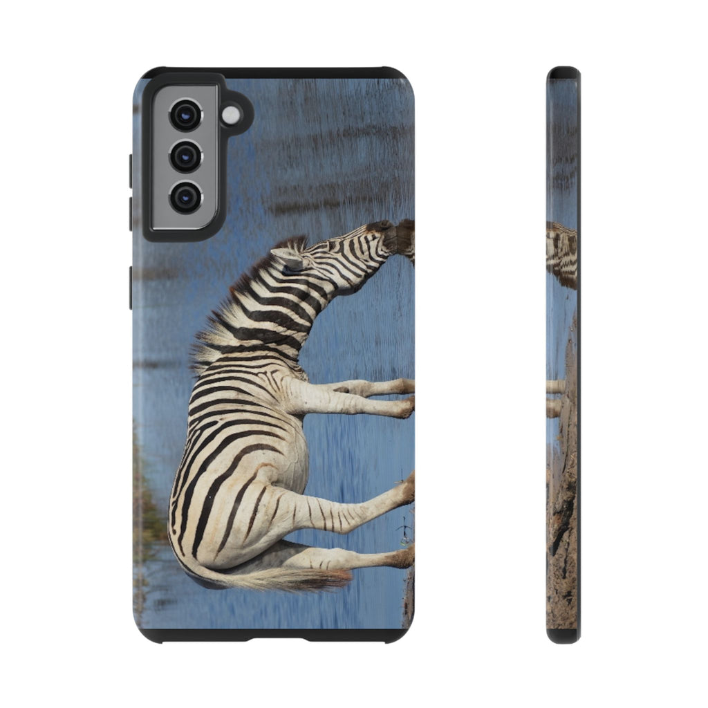 Phone Case, Stylish Zebra Phone Case, Unique Gift for Animal Lovers