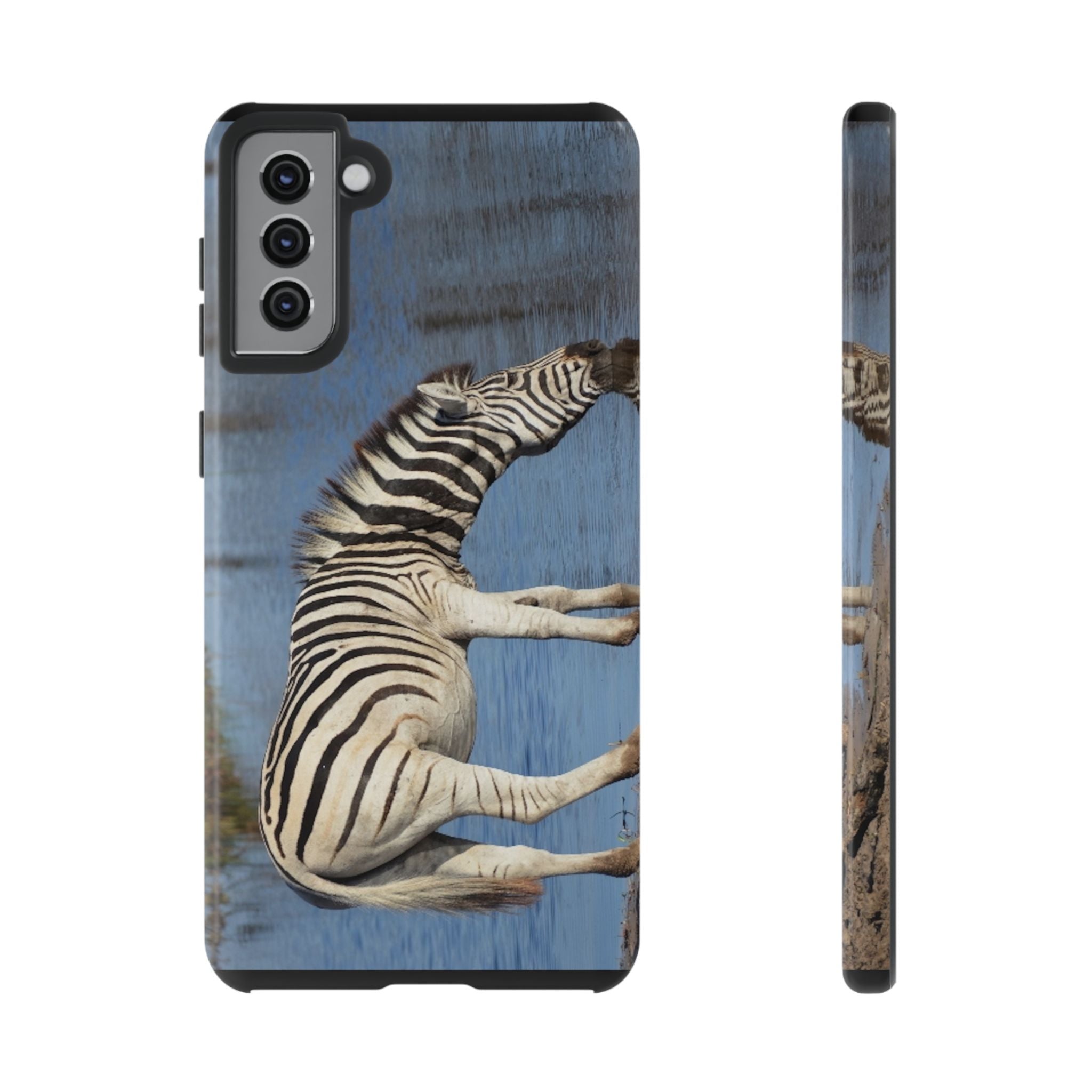 Phone Case, Stylish Zebra Phone Case, Unique Gift for Animal Lovers