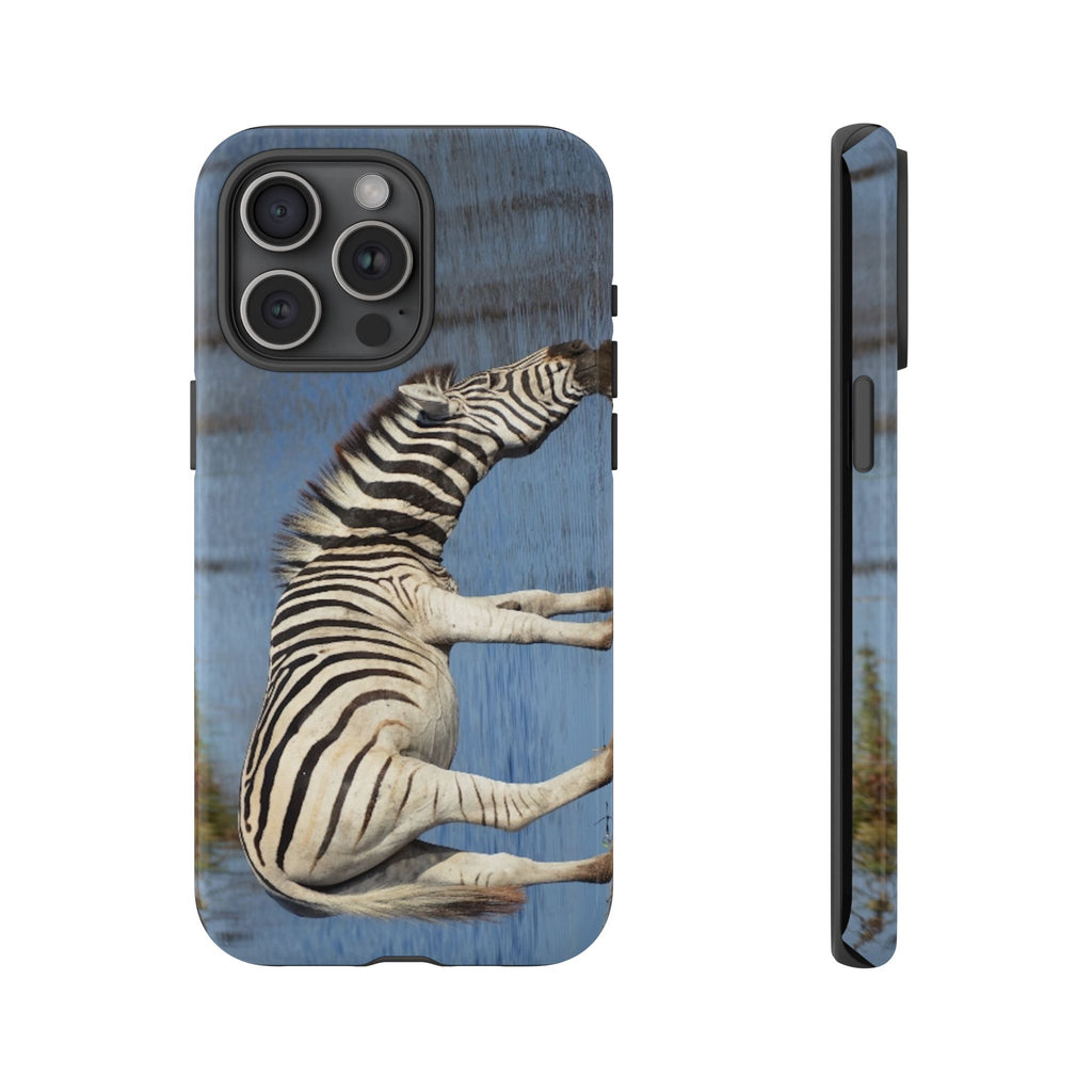 Phone Case, Stylish Zebra Phone Case, Unique Gift for Animal Lovers
