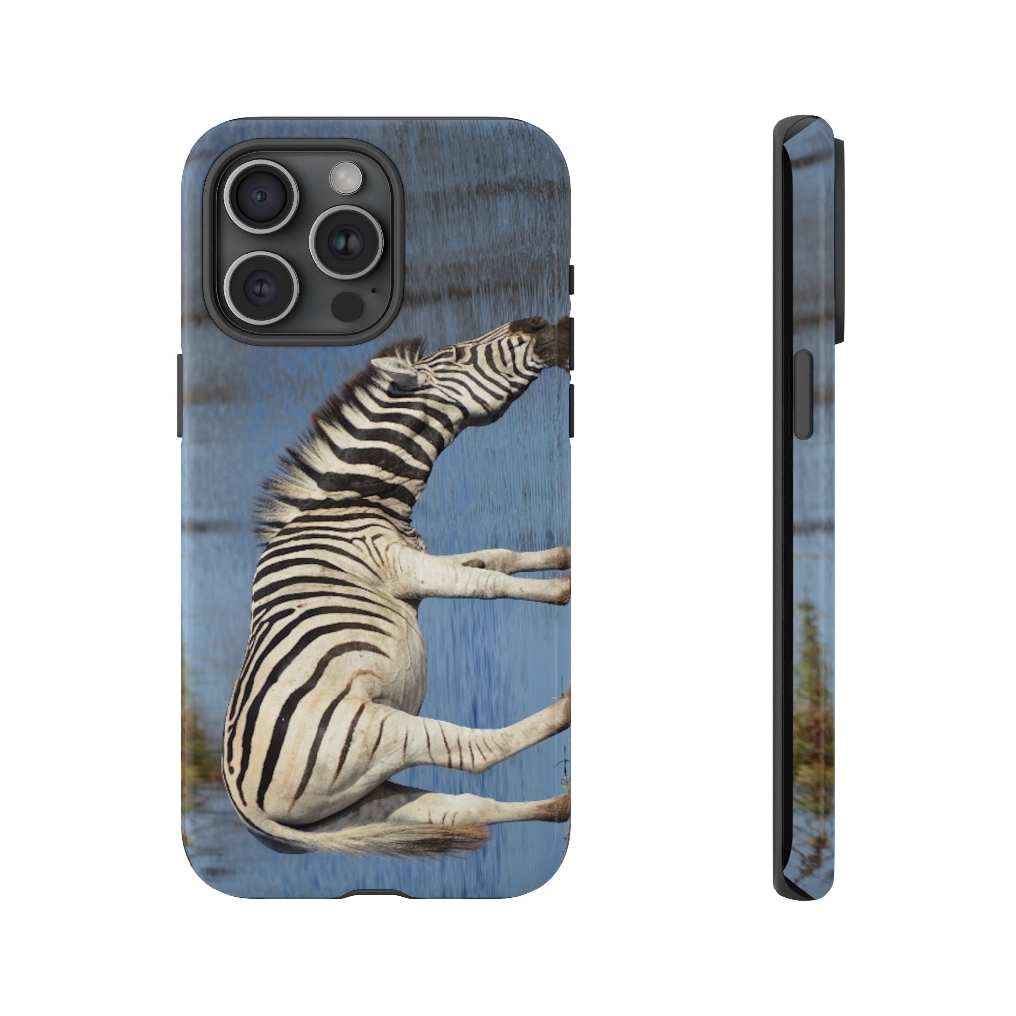 Phone Case, Stylish Zebra Phone Case, Unique Gift for Animal Lovers