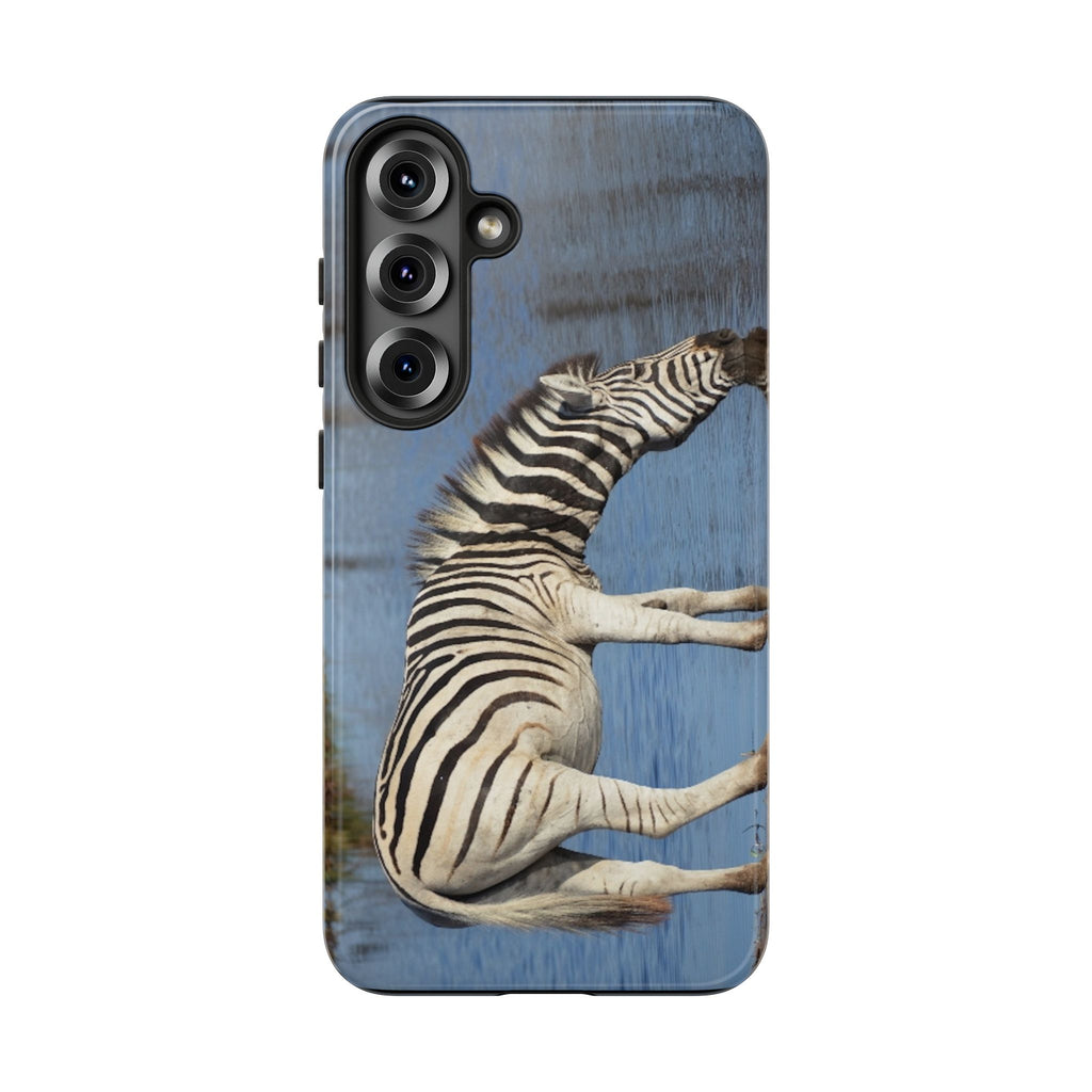 Phone Case, Stylish Zebra Phone Case, Unique Gift for Animal Lovers