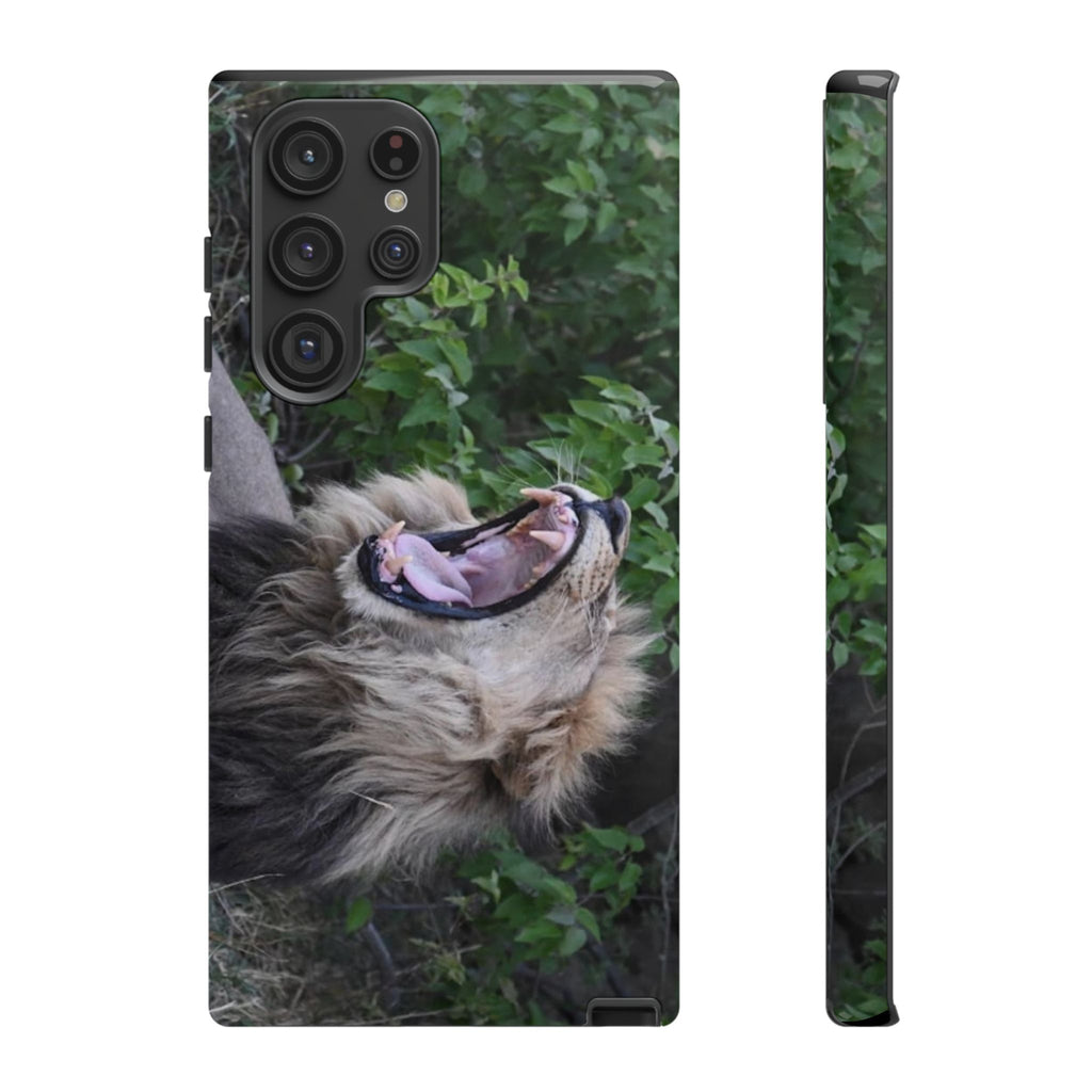 Phone Case, Animal Lover Gift, Roaring Lion Phone Case