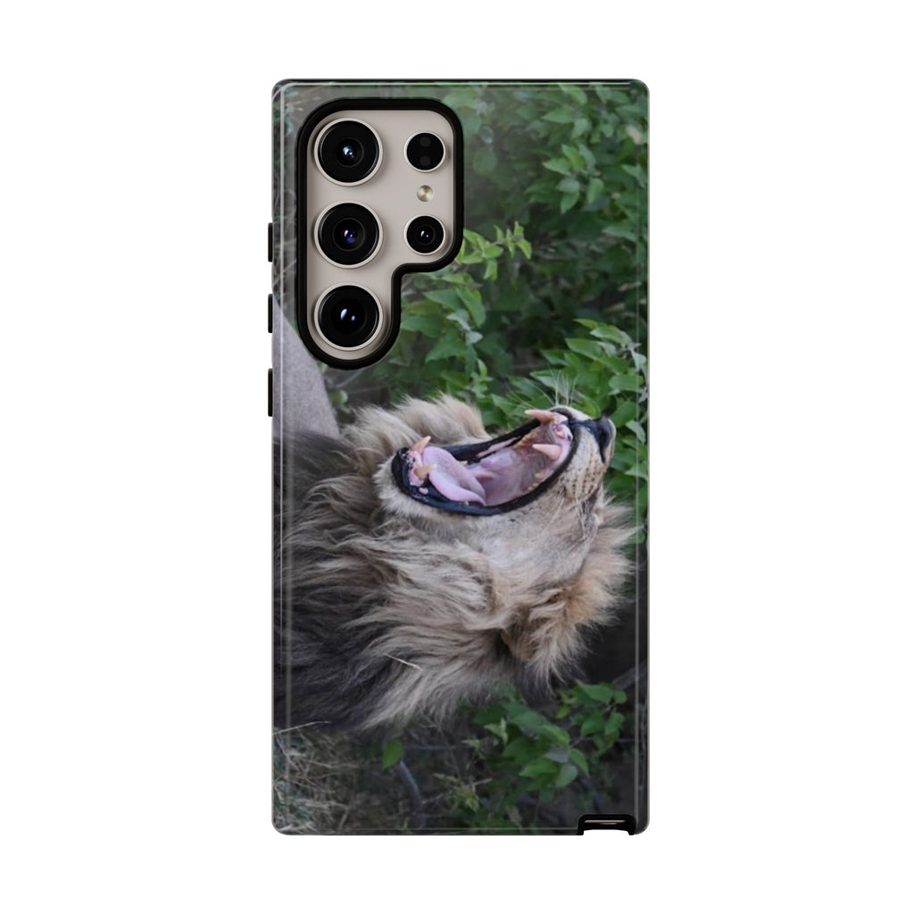 Phone Case, Animal Lover Gift, Roaring Lion Phone Case