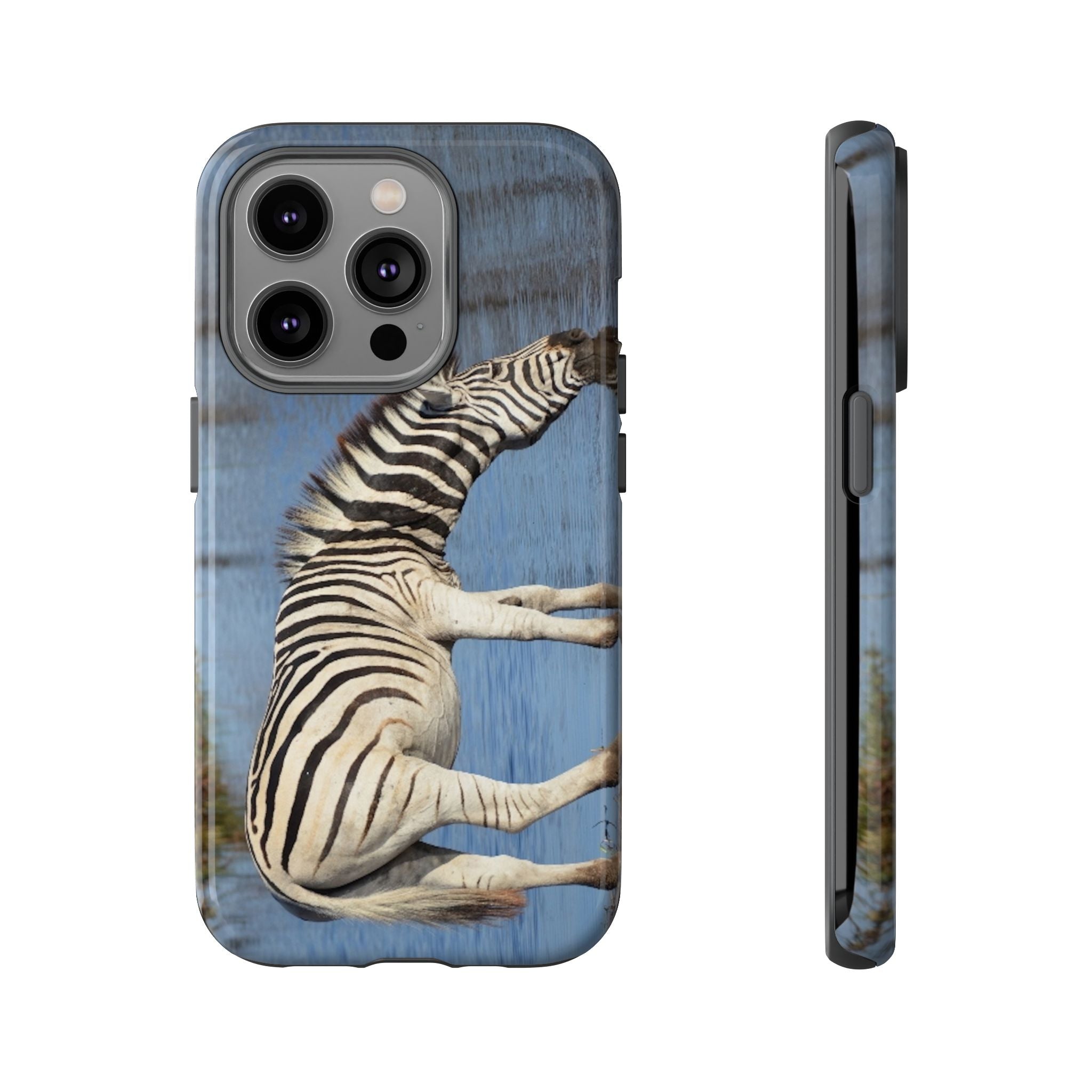Phone Case, Stylish Zebra Phone Case, Unique Gift for Animal Lovers