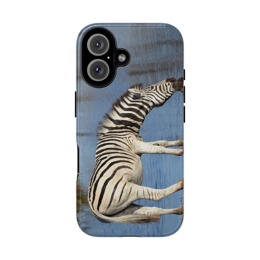 Phone Case, Stylish Zebra Phone Case, Unique Gift for Animal Lovers