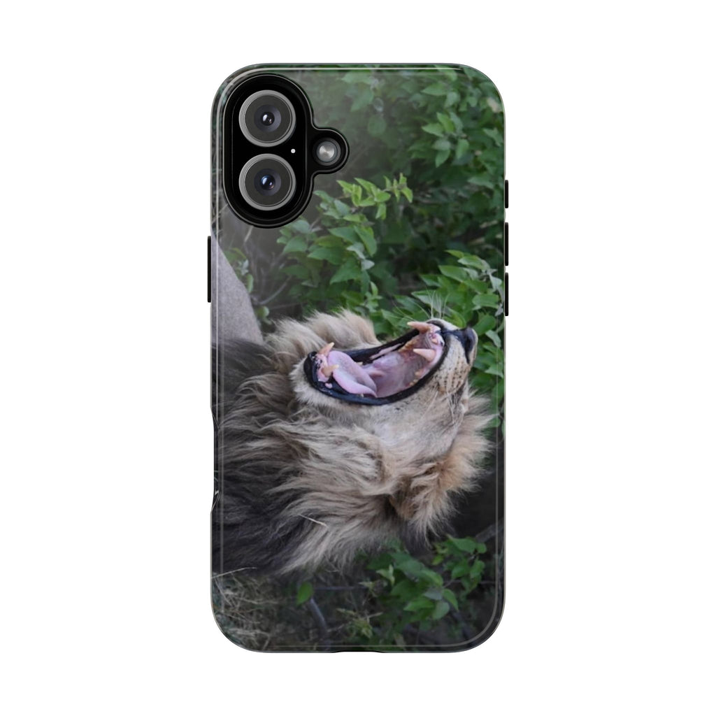 Phone Case, Animal Lover Gift, Roaring Lion Phone Case