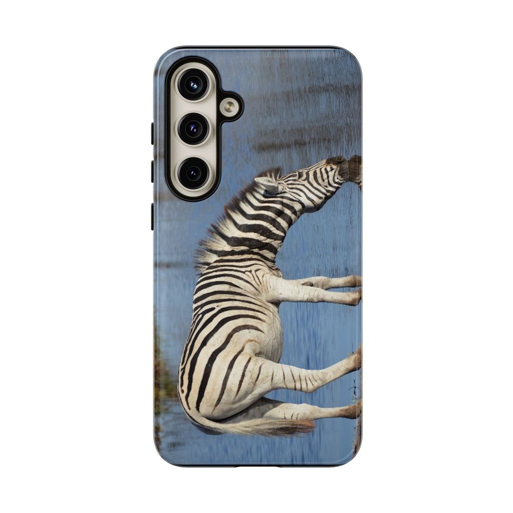 Phone Case, Stylish Zebra Phone Case, Unique Gift for Animal Lovers