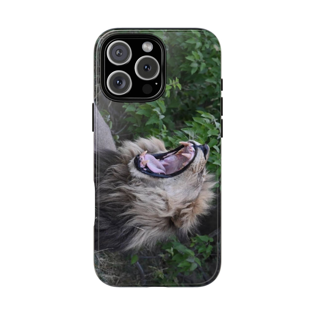 Phone Case, Animal Lover Gift, Roaring Lion Phone Case
